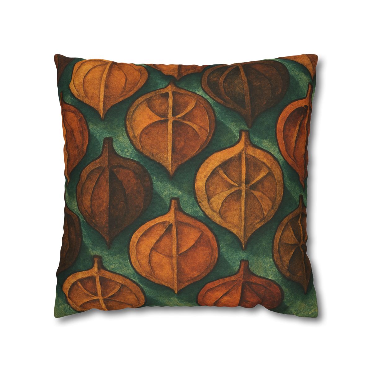 Seed Pod Cluster Mosaic soft cotton pillow cases