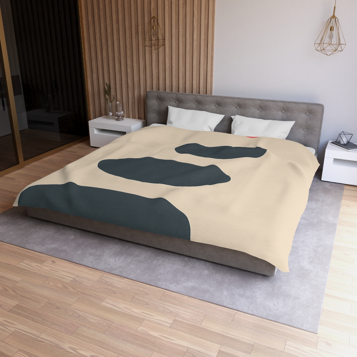 Staggered Ovals With Pause soft comforter duvets