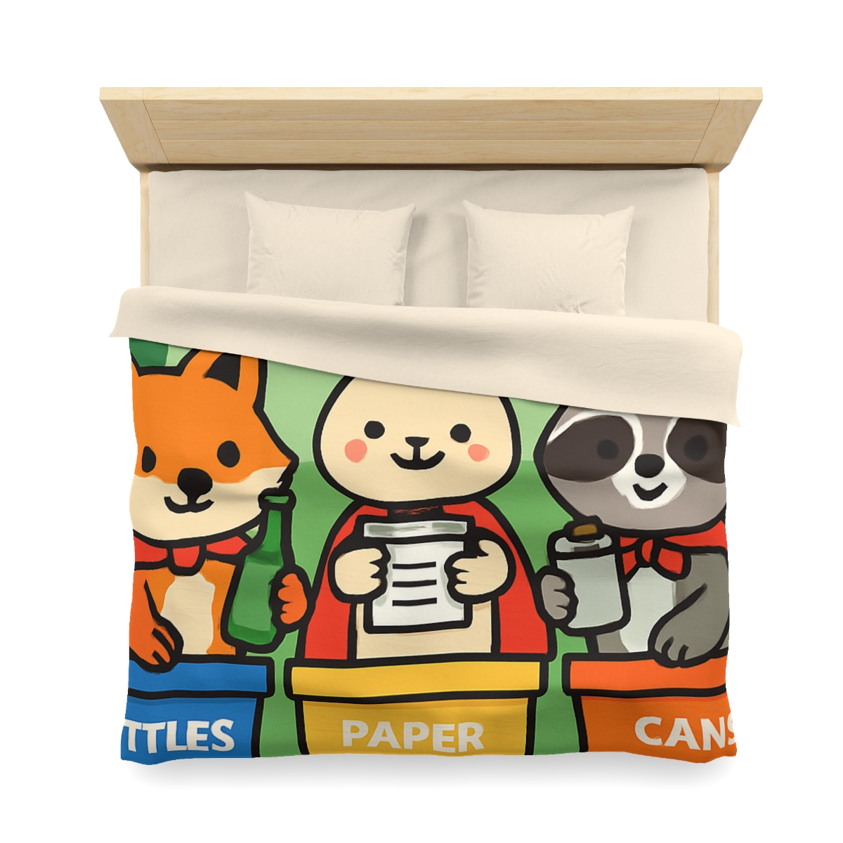 Forest Recycle Rangers unique patterned duvets