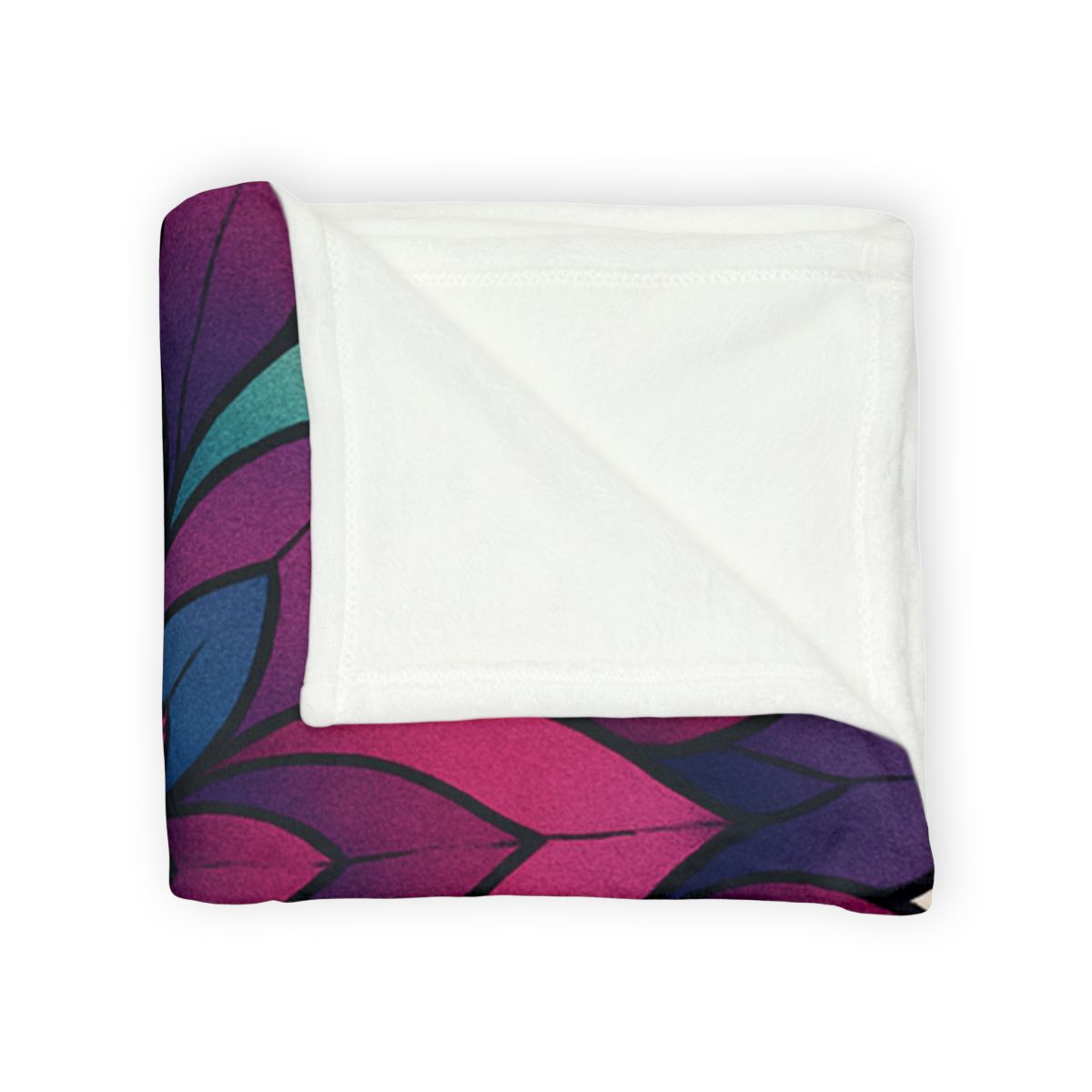 Petal Prism Overlap trendy patterned blankets