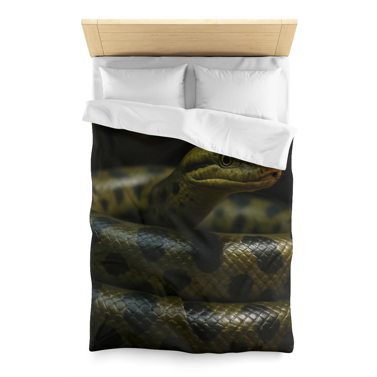 Silent Coil Green Anaconda duvets for gifts