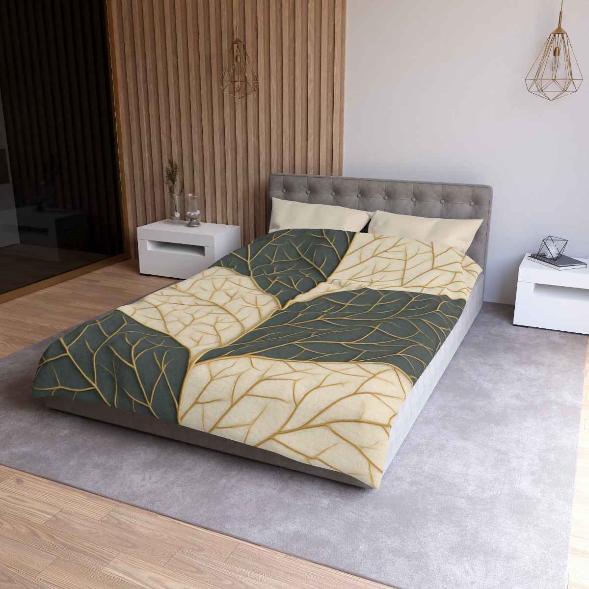 Veinwork Star Chart Lattice warm winter duvets