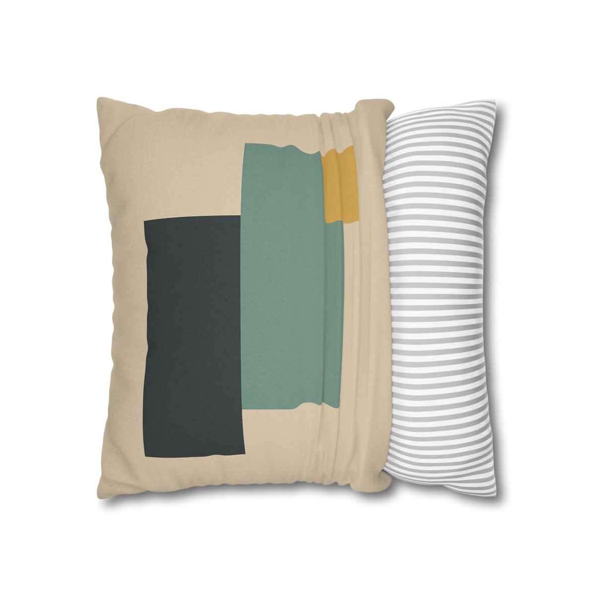 Offset Trio Of Blocks comfortable bedding pillow covers