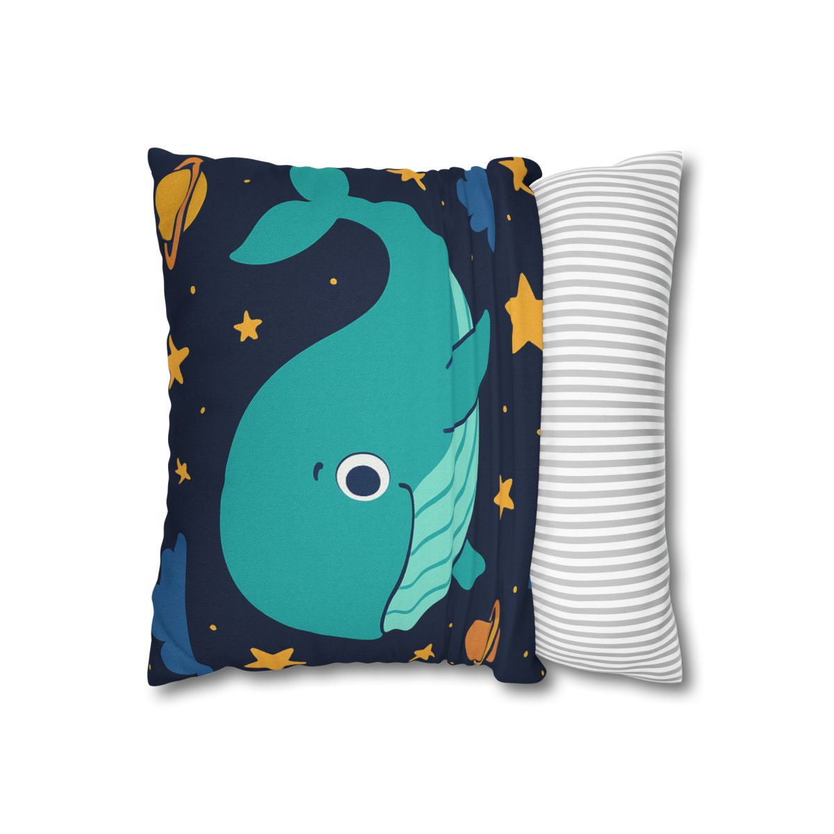 Starlight Whale Adventure unique gift pillow cases