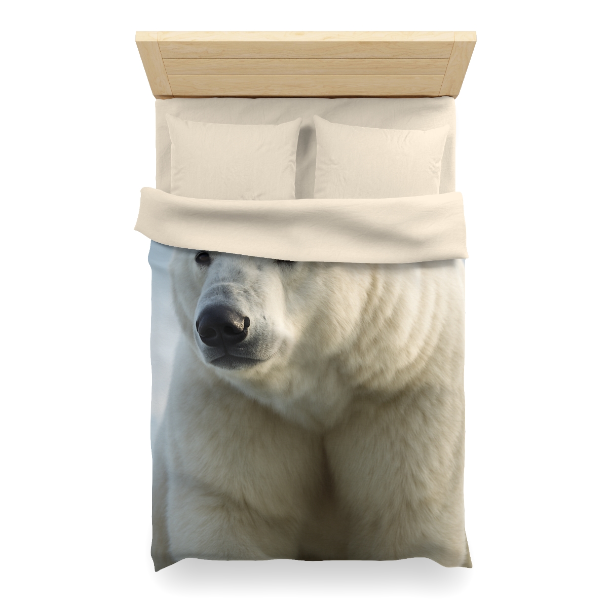 Glacier Sentinel Polar Bear warm winter duvets