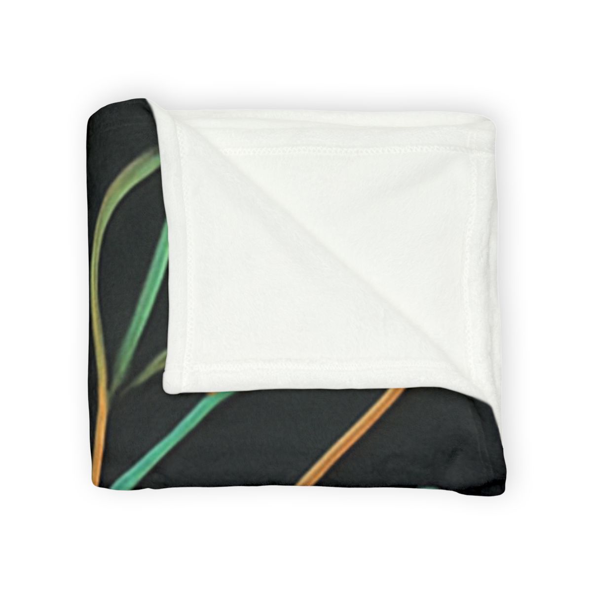 Vine Circuit Lattice soft fleece blankets