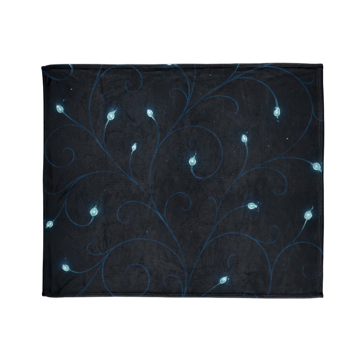 Starlit Vine Constellation designer printed blankets
