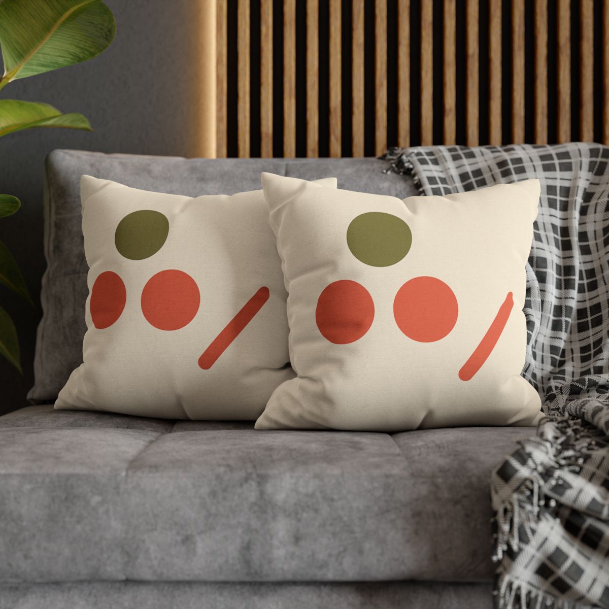 Three Point Triangle Rhythm custom pillow cases
