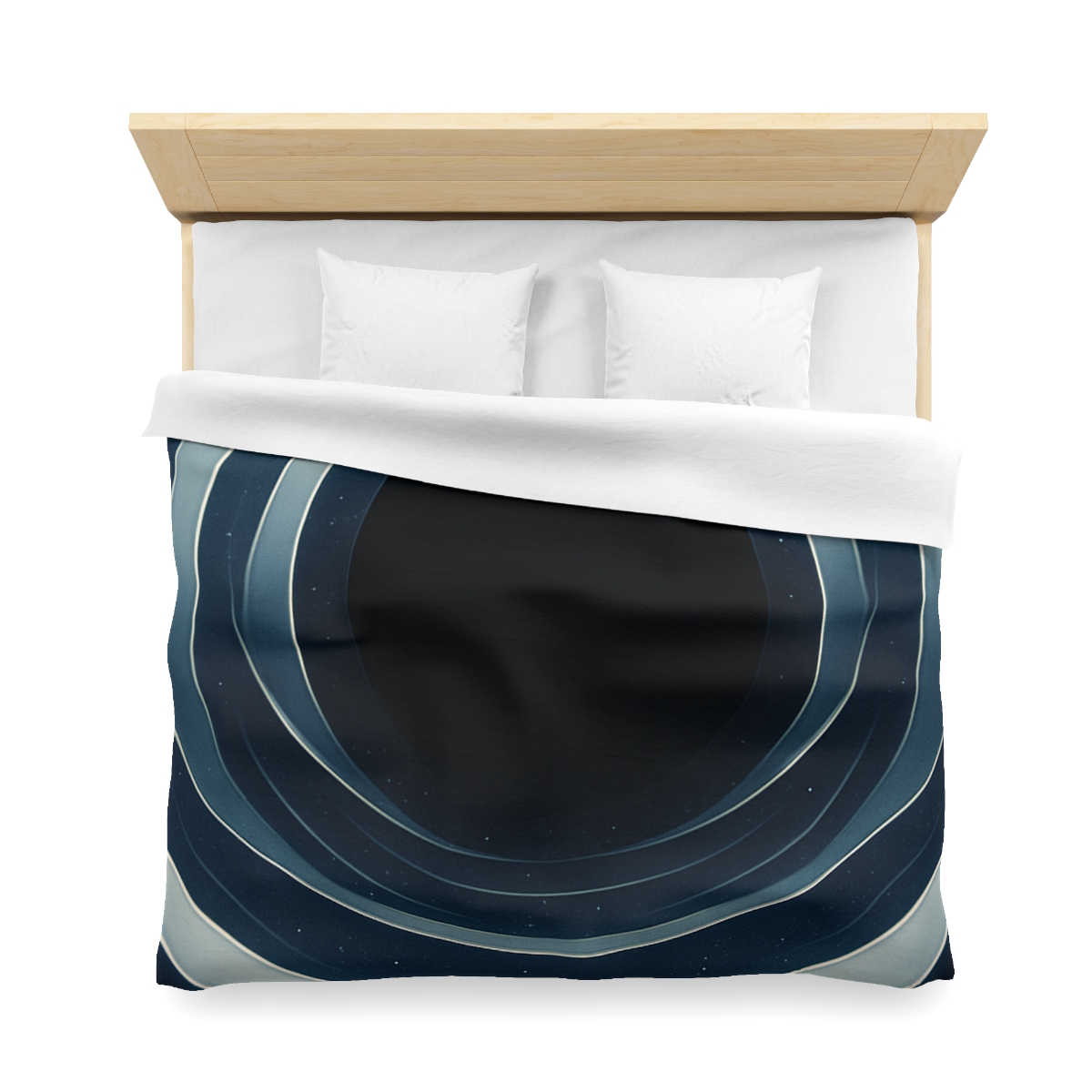Gravitational Lens Mirage Arc unique patterned duvets