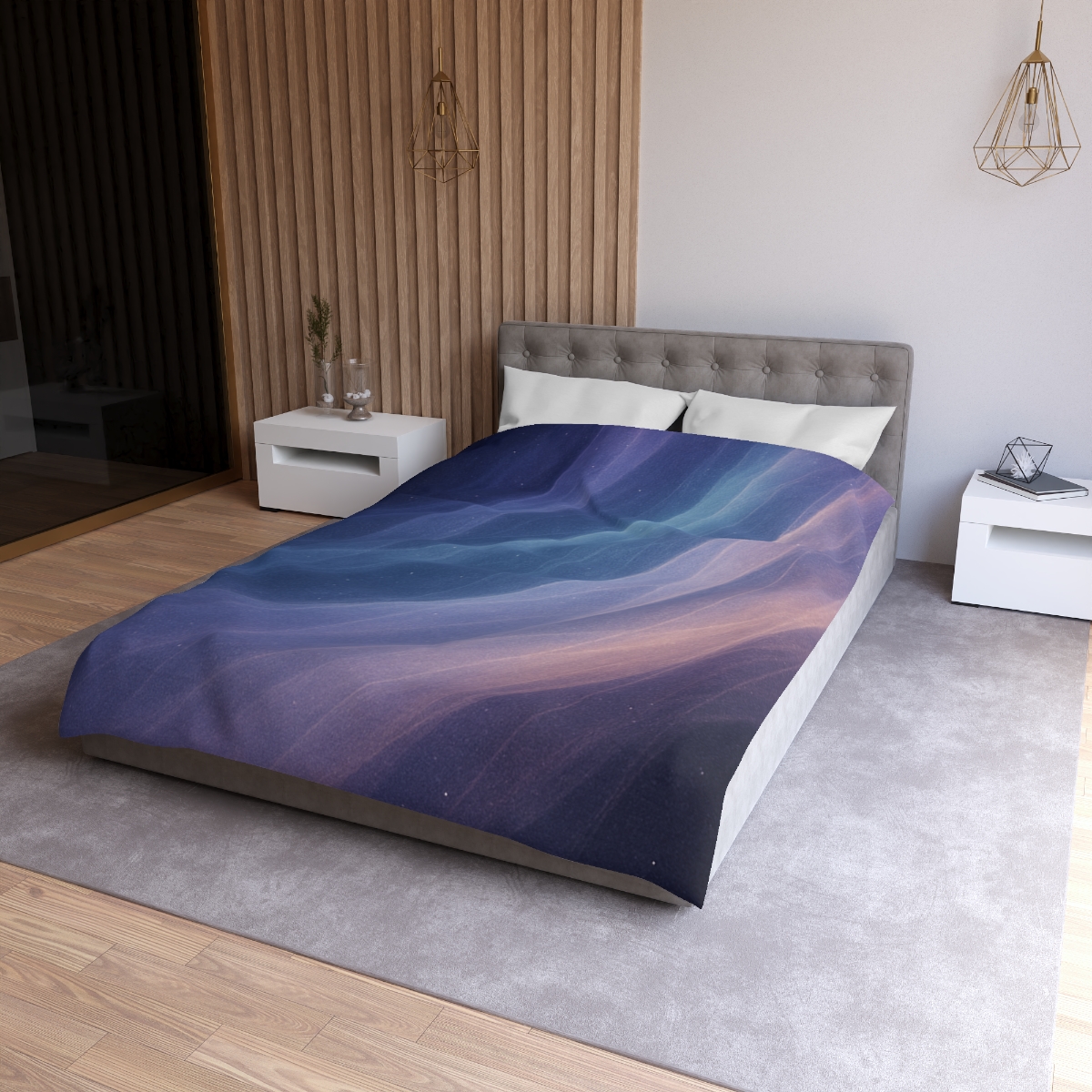 Prismatic Ion Veil Tapestry duvets for gifts