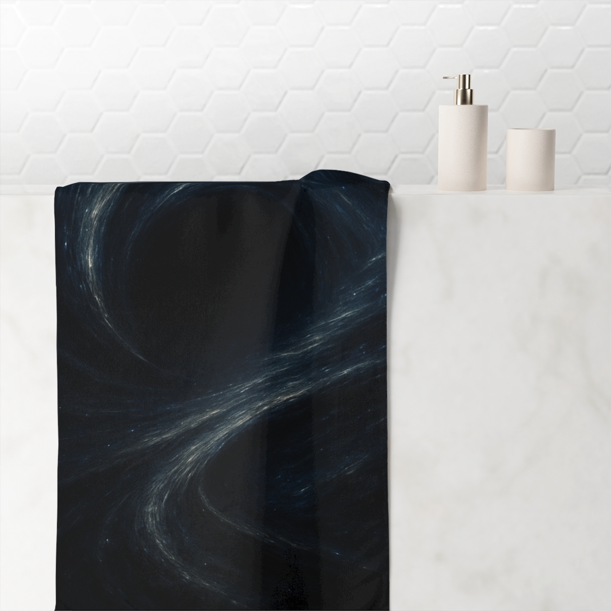 Gravity Well Vortex stylish beach towels