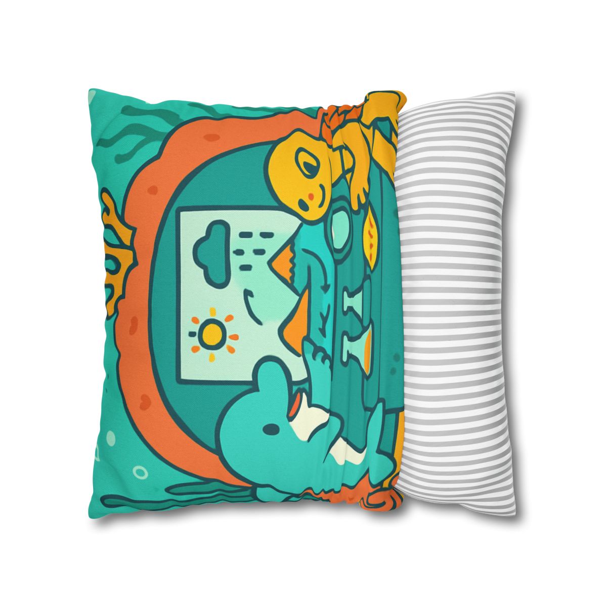 Coral Reef Science Lab trendy patterned pillow cases