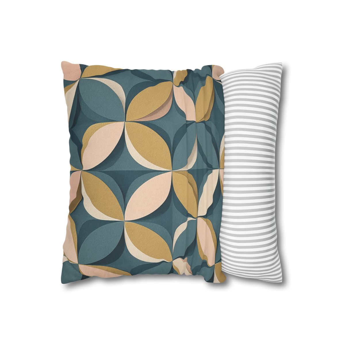 Petal Ripple Grid comfortable bedding pillow covers