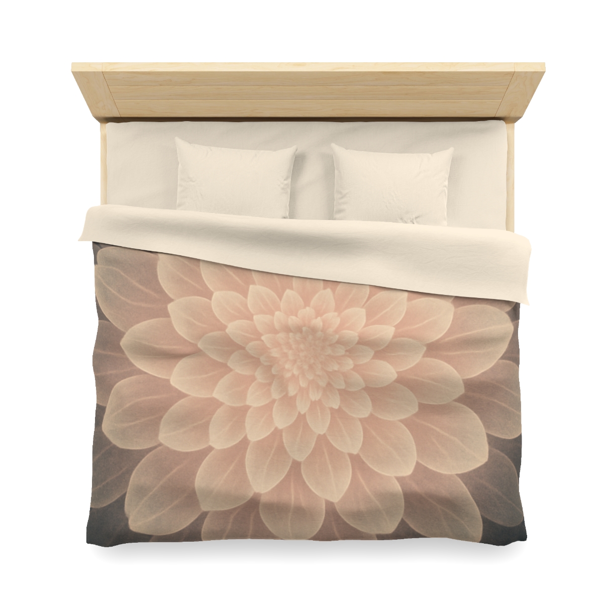 Petal Halo Fractals warm winter duvets