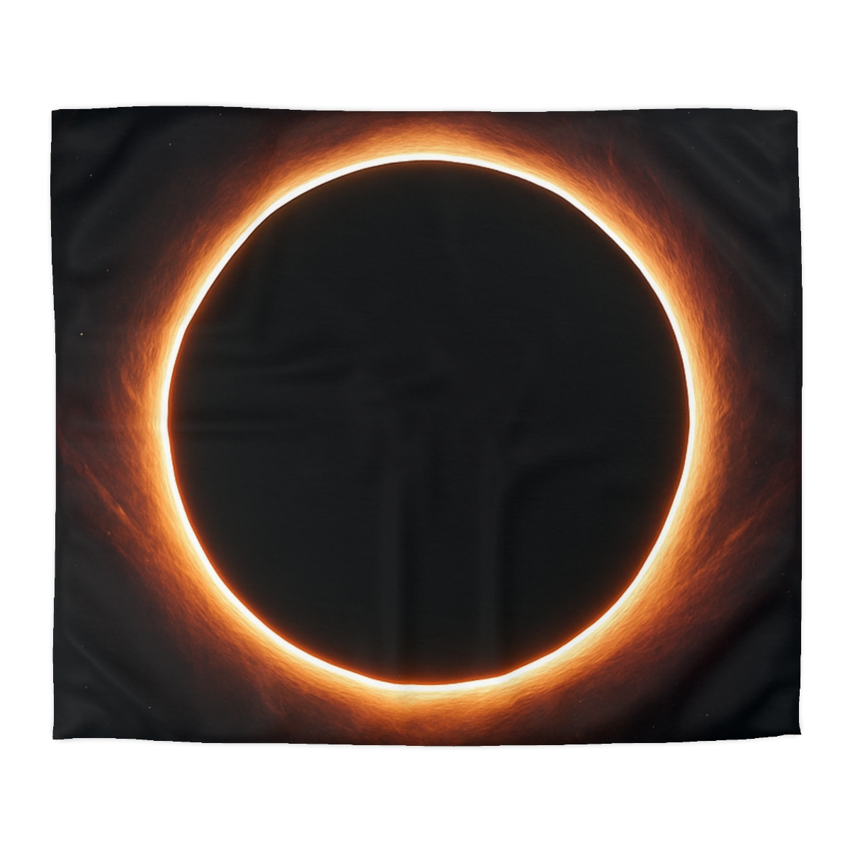 Dark Horizon Singularity Glow personalized bedding duvets