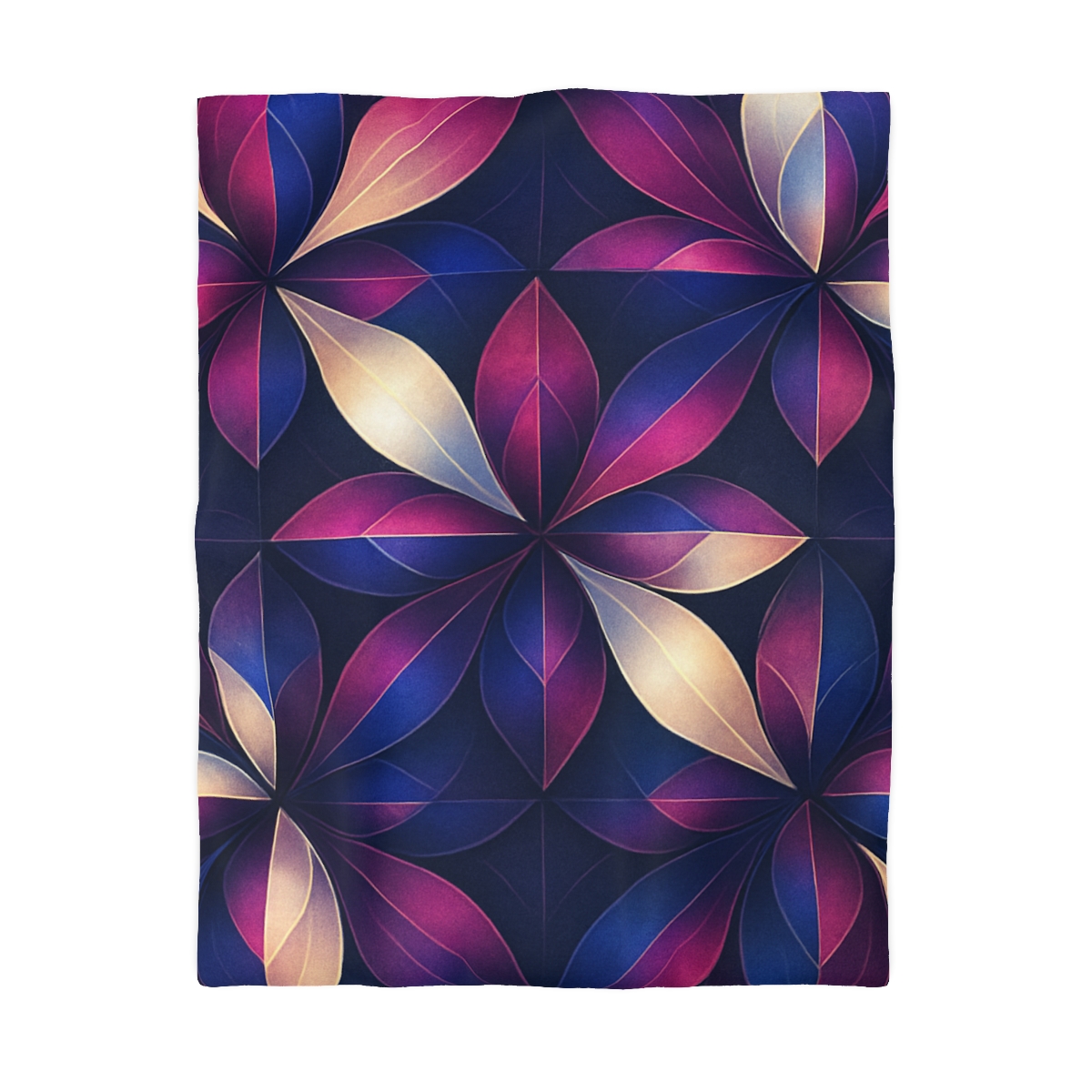 Petal Prism Tessellation unique patterned duvets