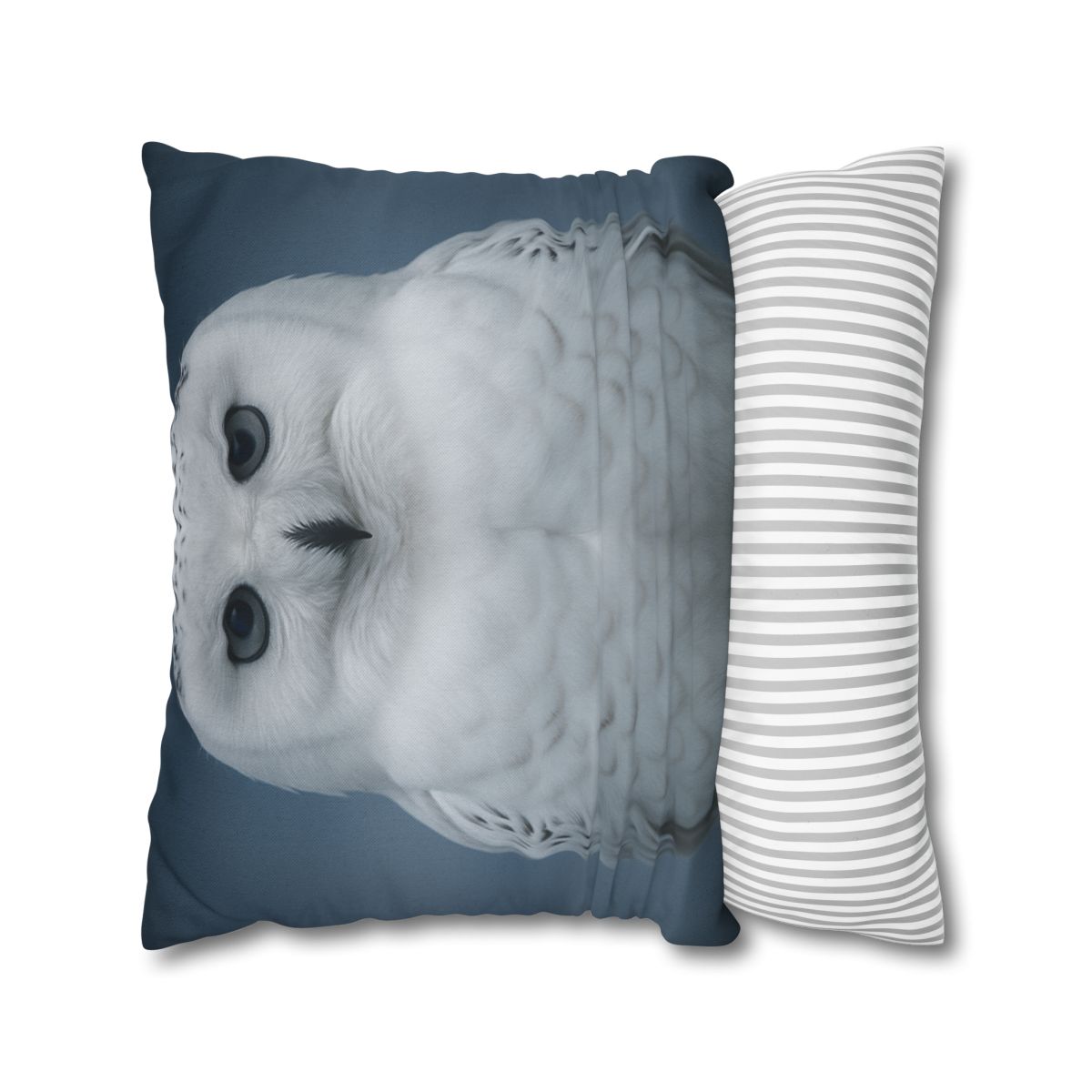 Midnight Watch Snowy Owl designer print pillow cases