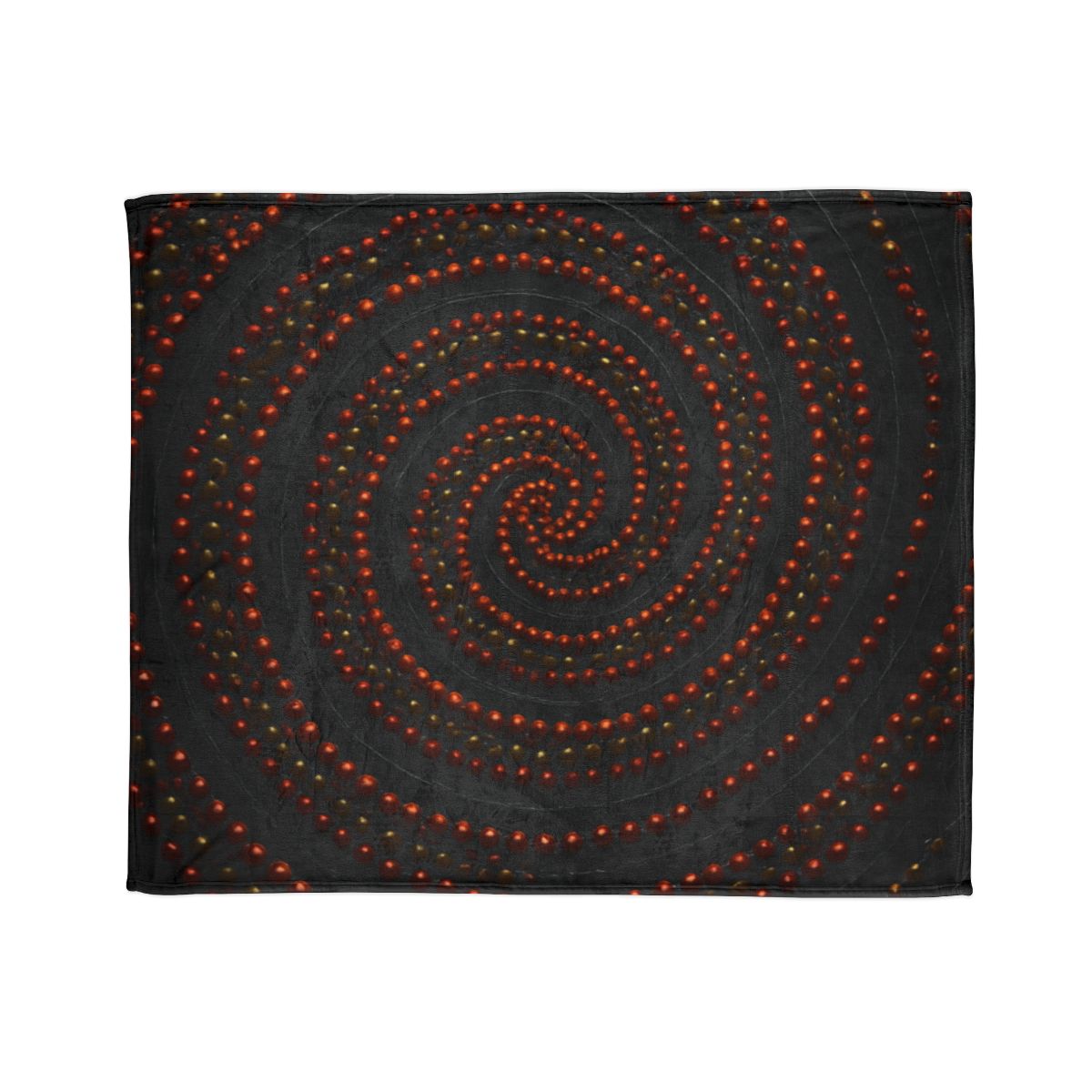 Spiral Seed Orbit personalized cozy blankets