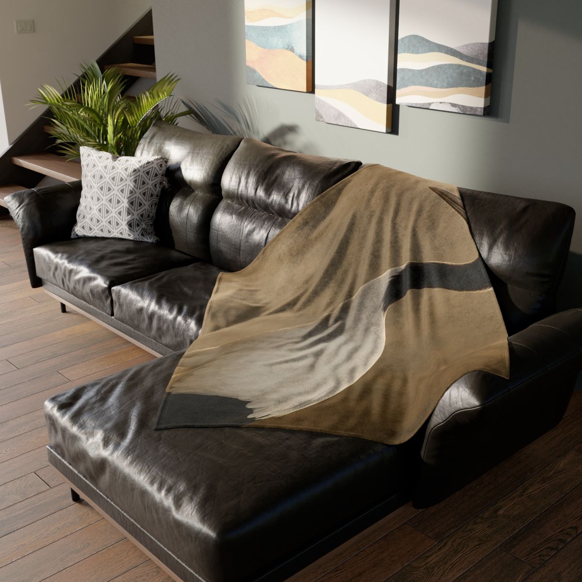 Silent Poise Red Crowned Crane unique gift blanketscustom blankets