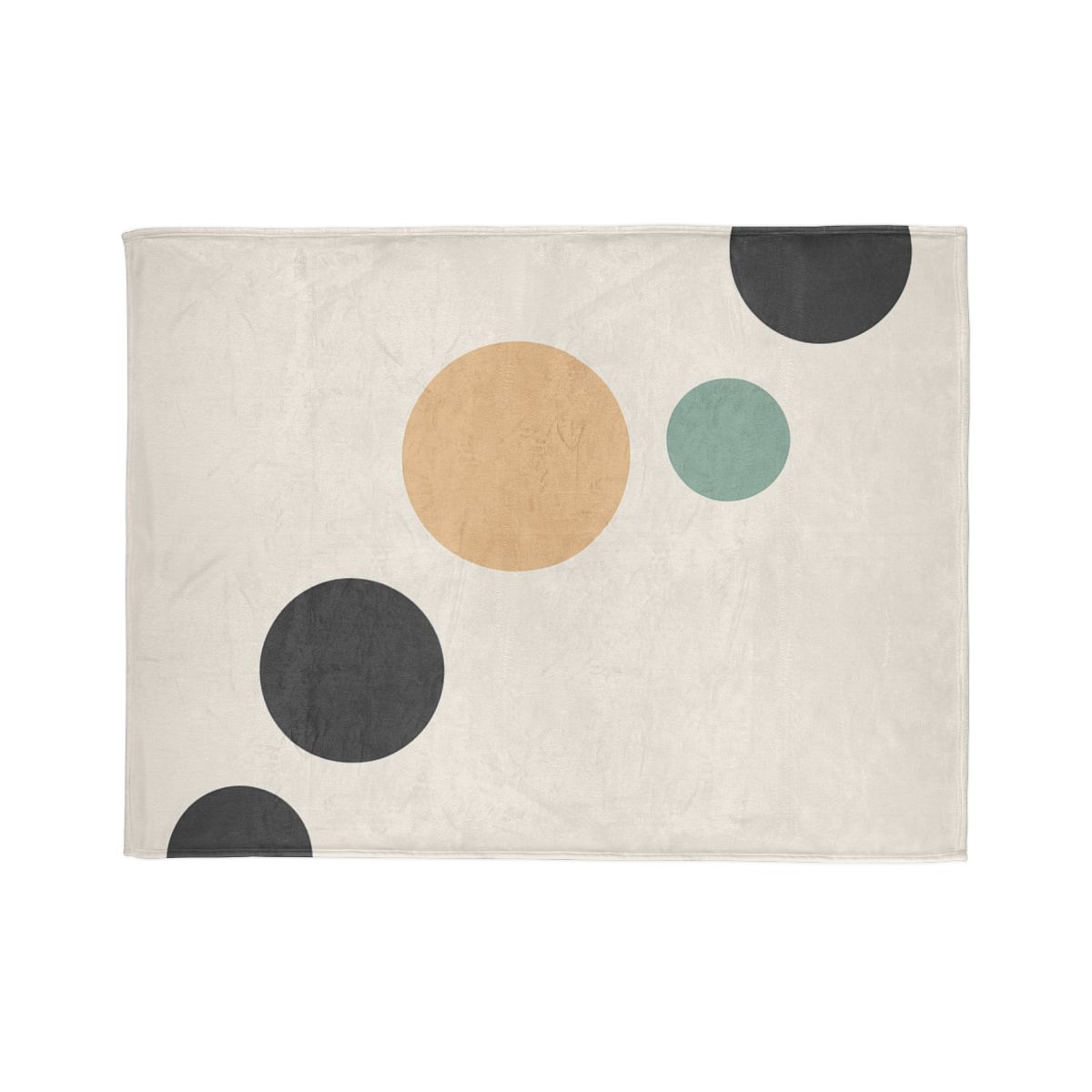 Diagonal Cluster Of Five Circles unique gift blankets