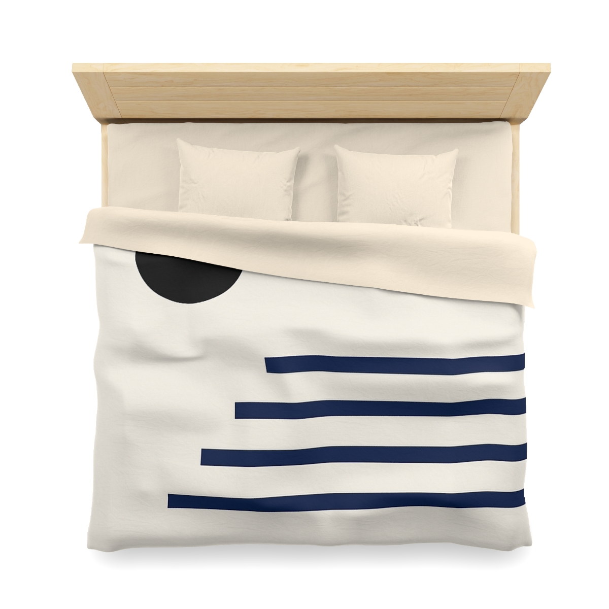 Quiet Orbit Bar Quartet unique patterned duvets