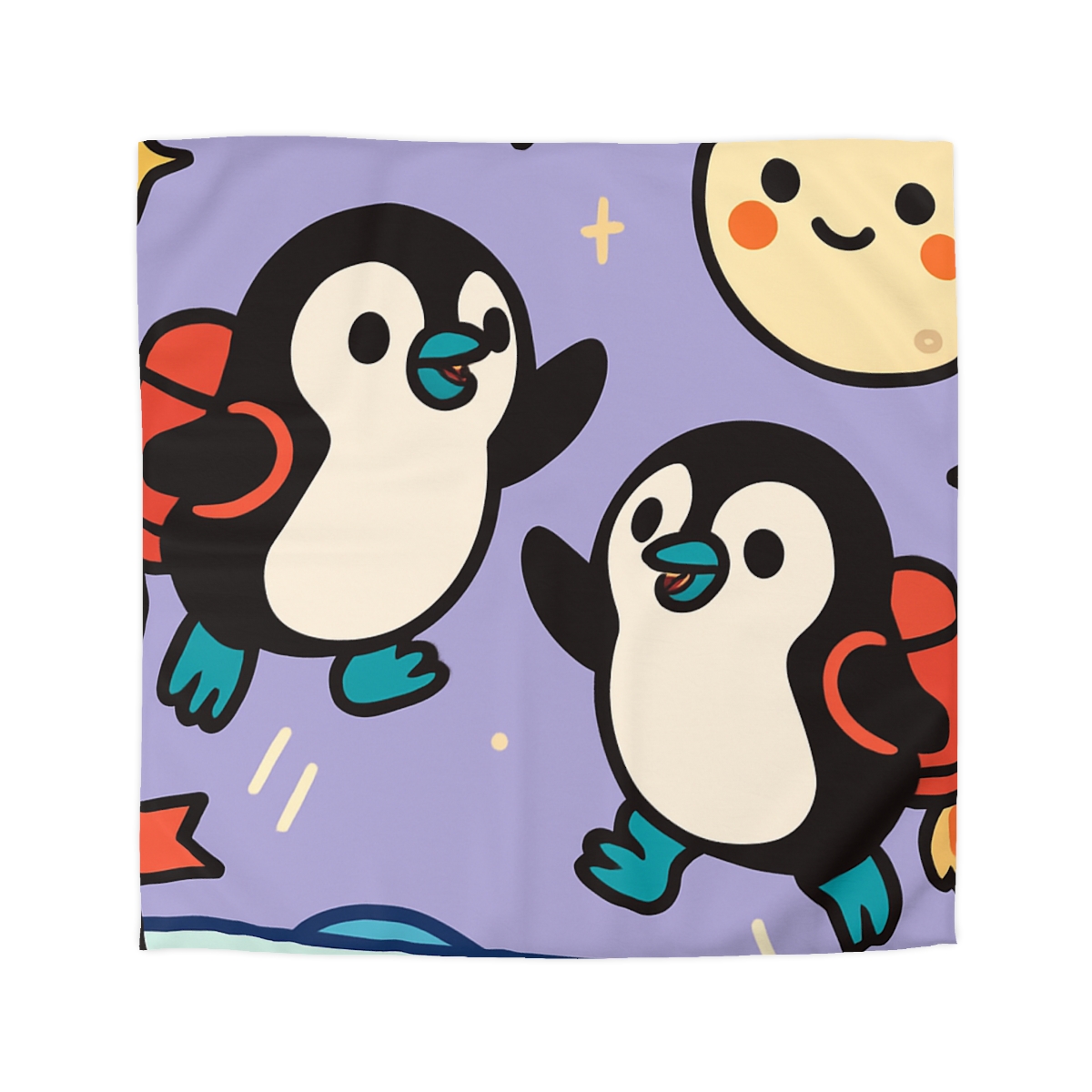 Rocket Penguin Explorers duvets for gifts