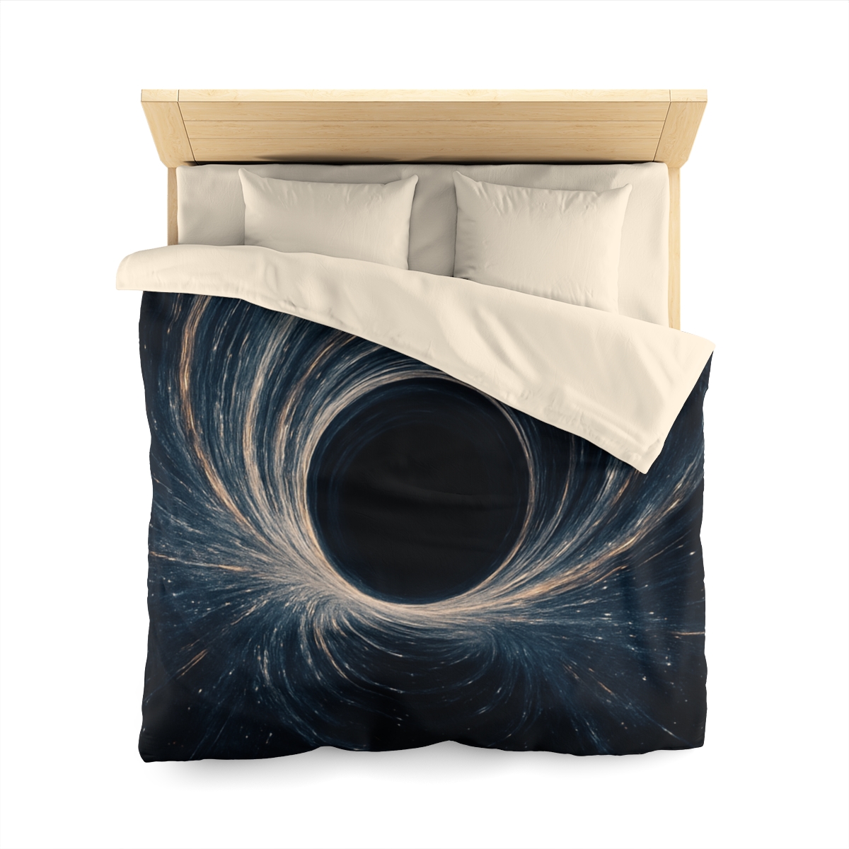 Gravity Well Vortex personalized bedding duvets