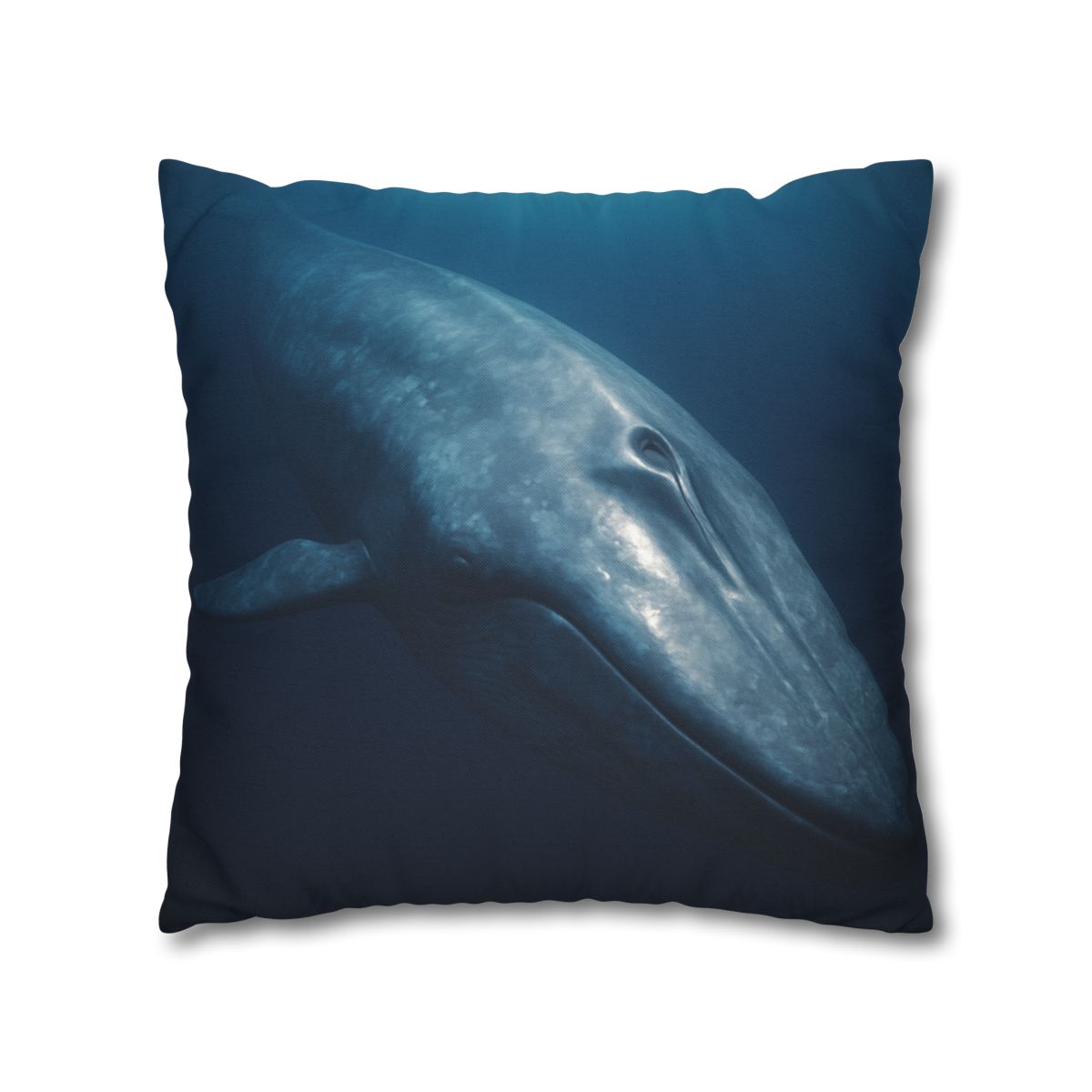 Ocean Song Blue Whale designer print pillow cases