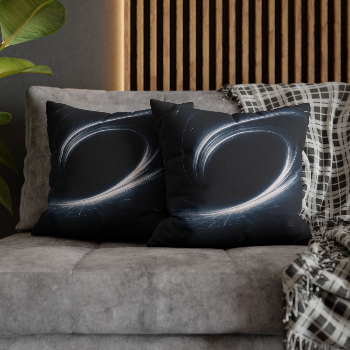 Gravity Well Vortex designer print pillow cases