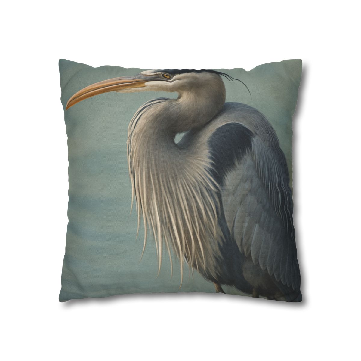 Harbor Watch Great Blue Heron unique gift pillow cases