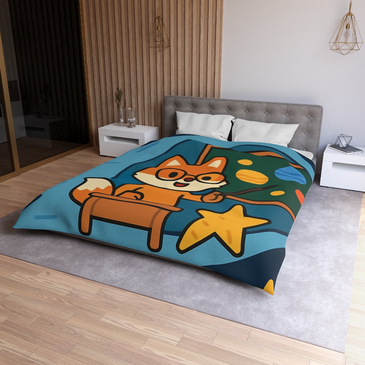 Comet Classroom With The Curious Fox warm winter duvets