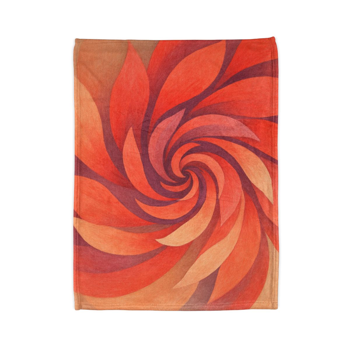 Petal Spiral Radiance unique gift blankets
