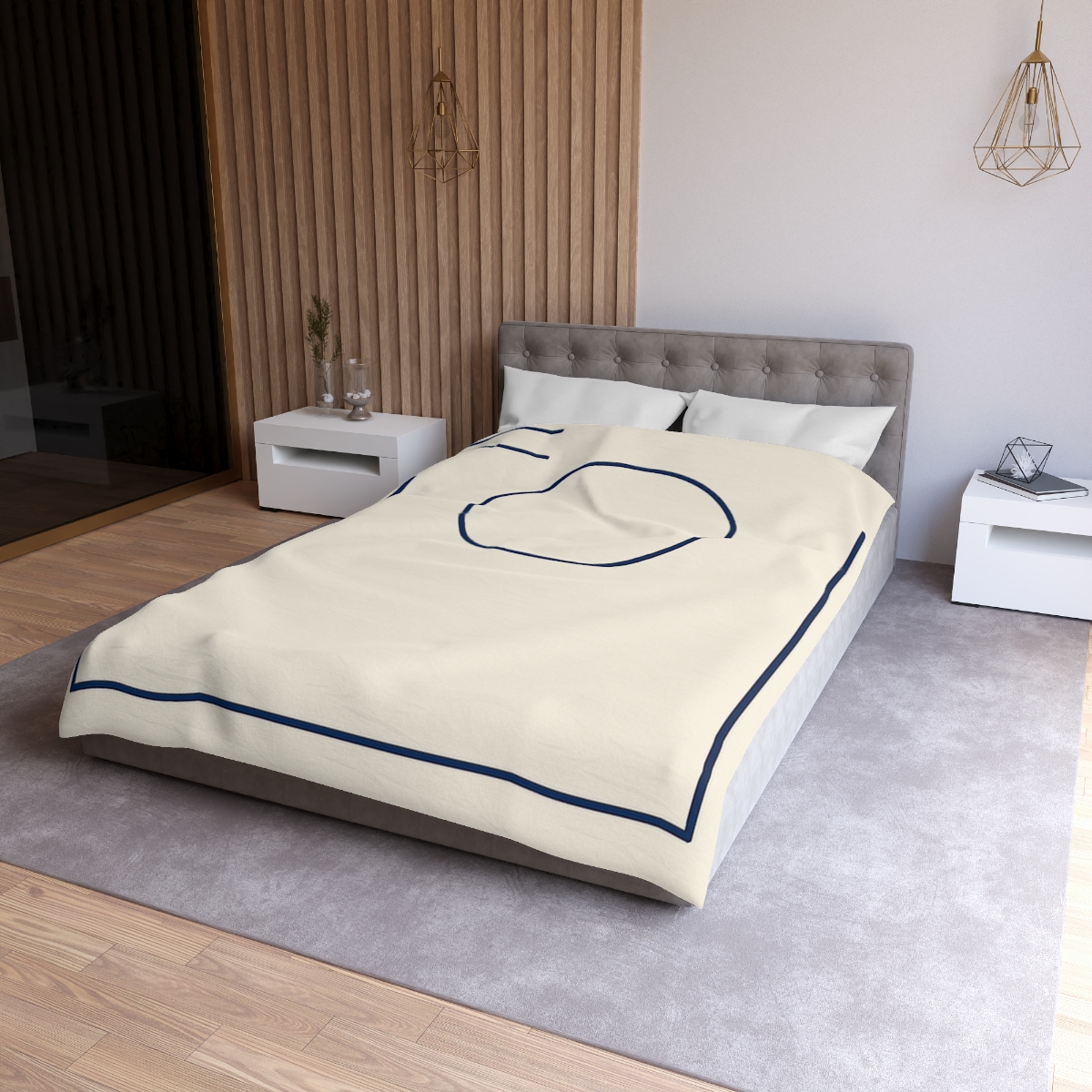 Orbit Gap Rectangles stylish duvet covers