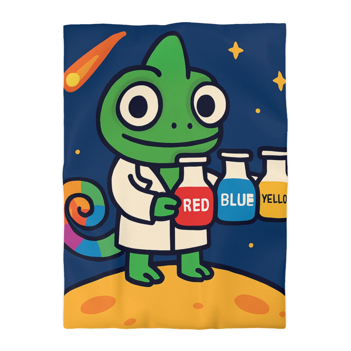 Comet Chameleon Color Lab stylish duvet covers