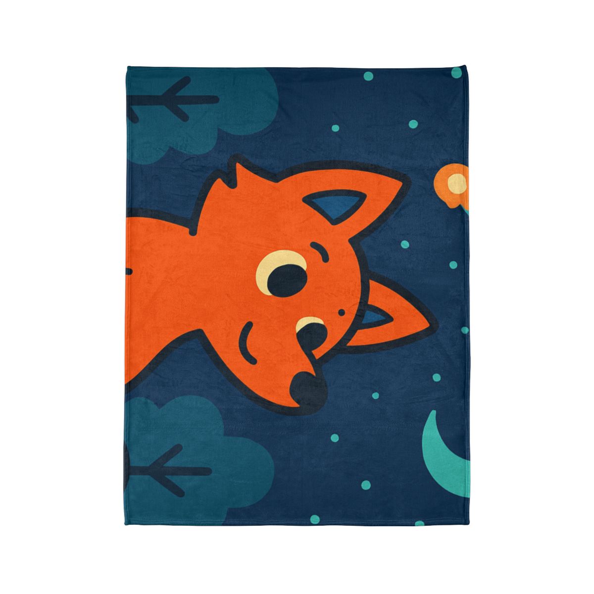 Starlight Forest Fox warm winter blankets