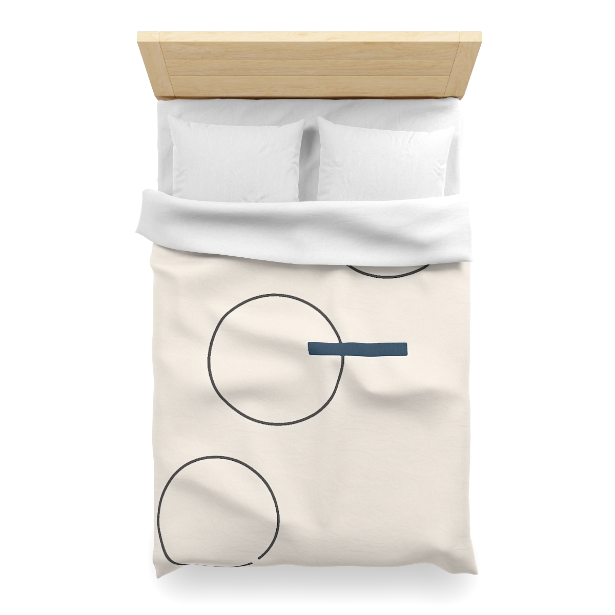 Orbit Gap Triptych custom duvets