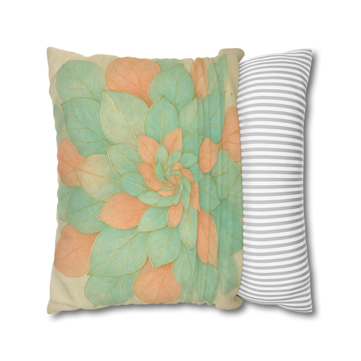 Petal Spiral Mosaic trendy patterned pillow cases