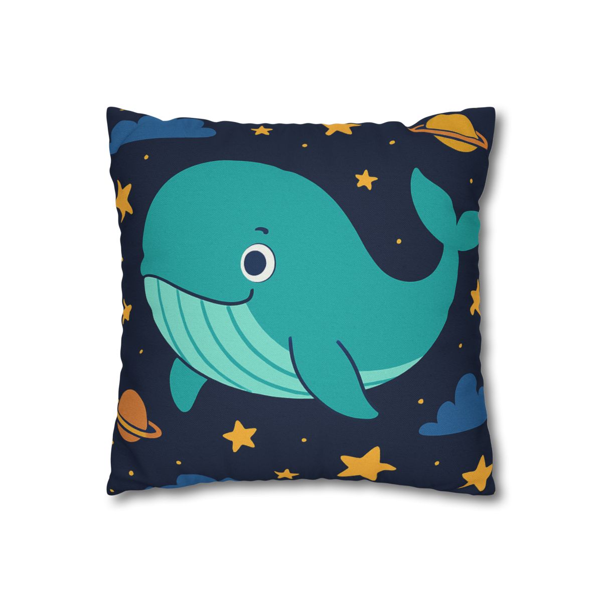 Starlight Whale Adventure unique gift pillow cases