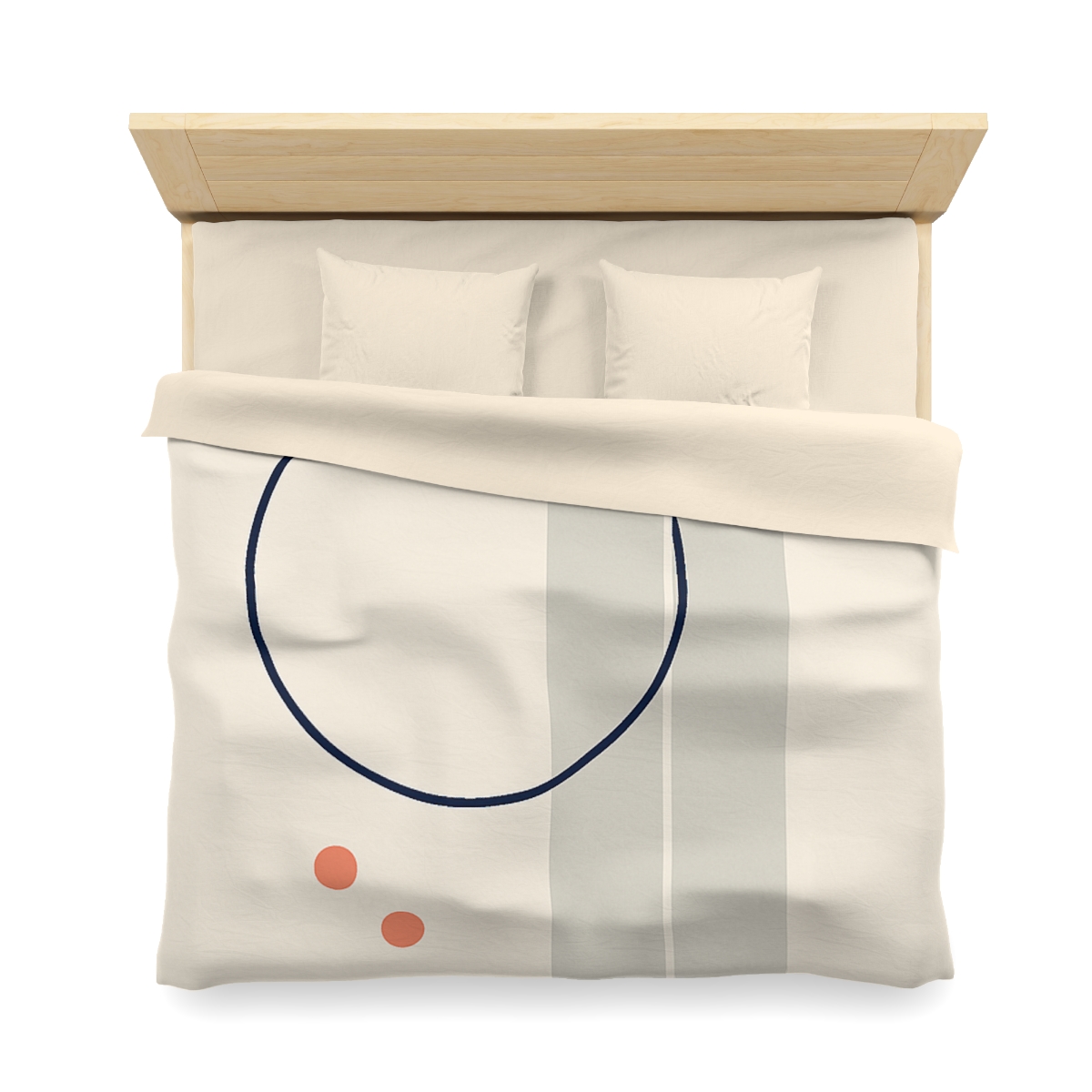 Quiet Orbit With Split Panel stylish duvet covers