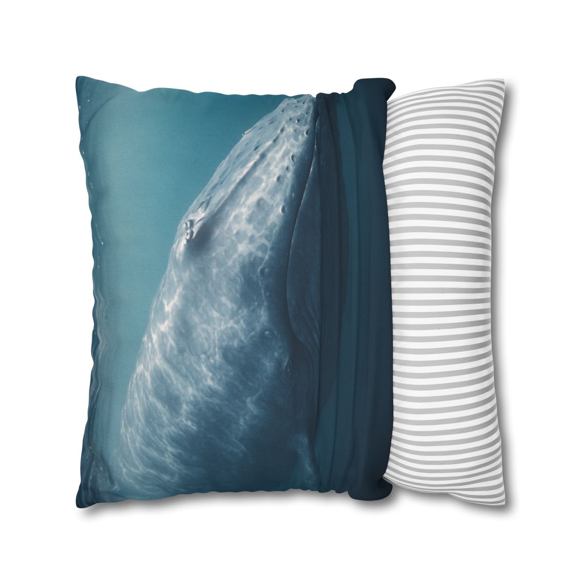 Ocean Song Blue Whale comfortable bedding pillow covers