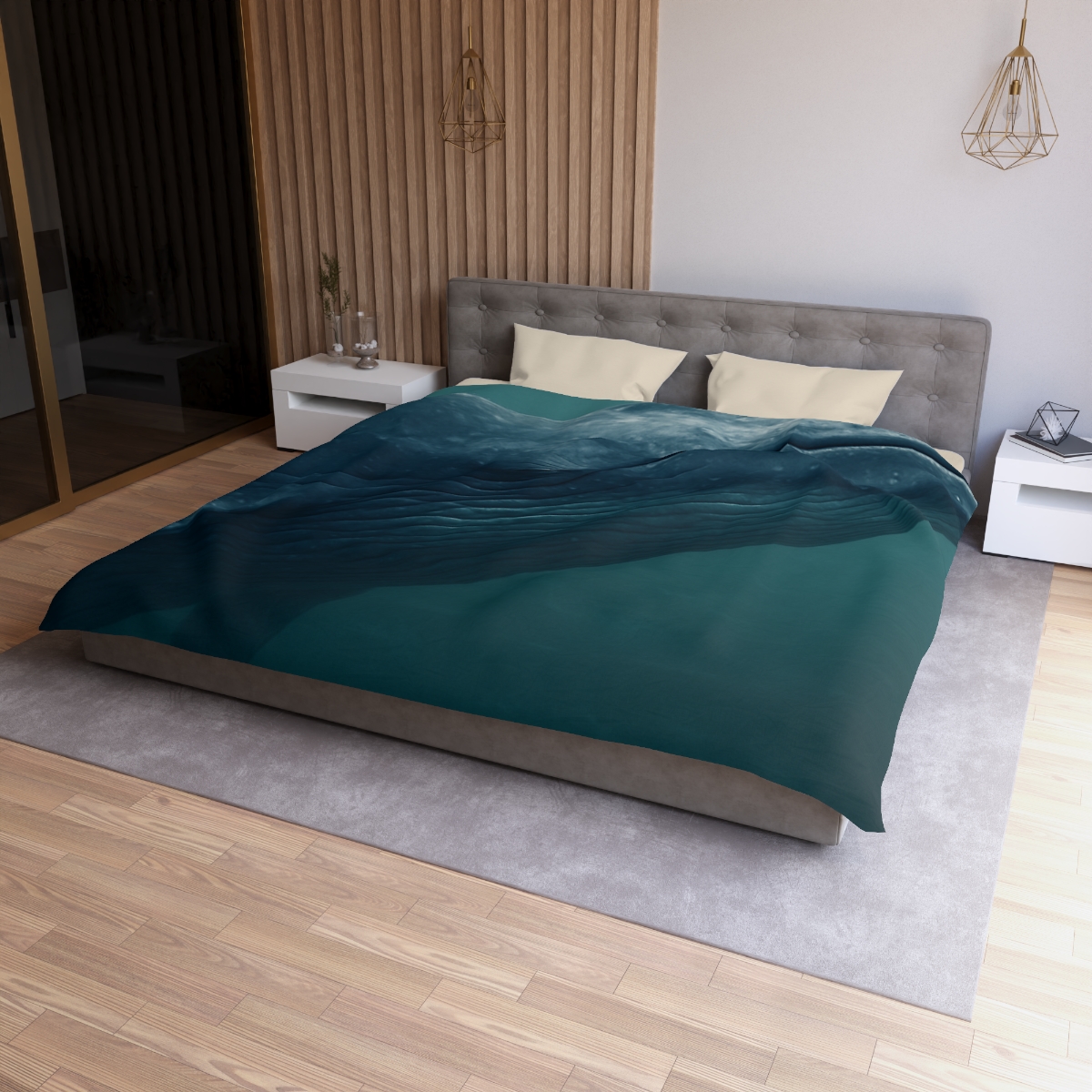 Ocean Song Blue Whale trendy bedroom duvets