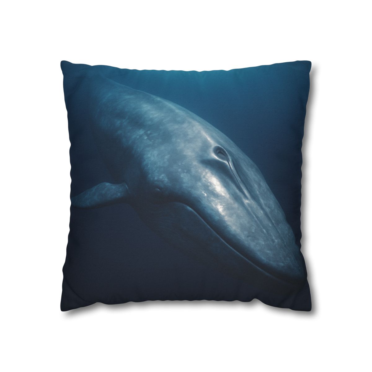 Ocean Song Blue Whale designer print pillow cases