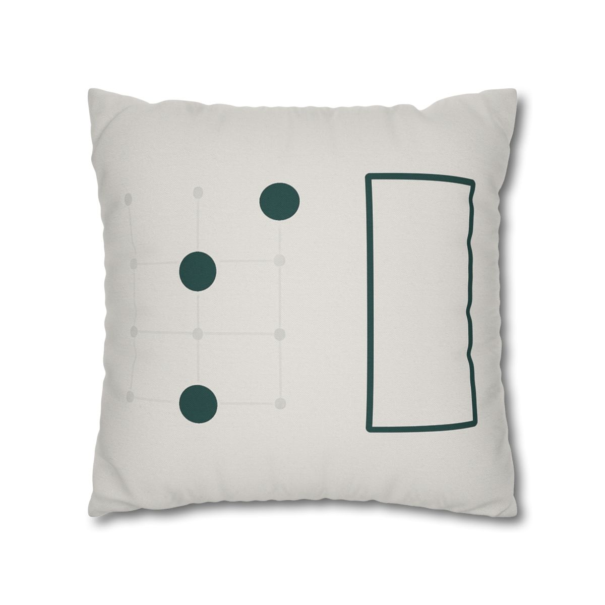 Triad Signal Grid personalized pillow covers