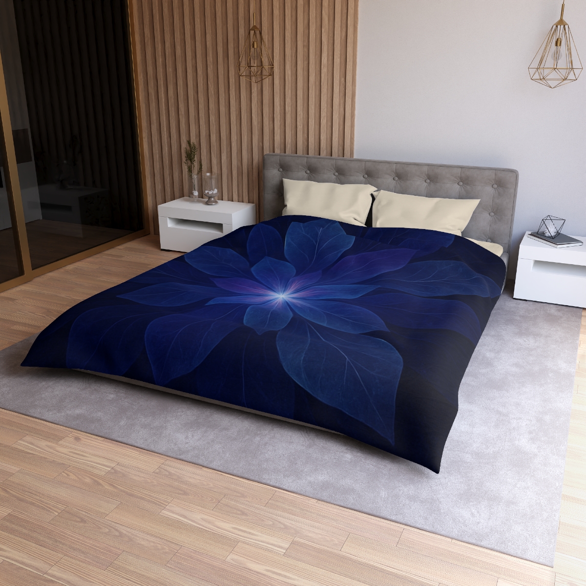 Petal Prism Constellation soft comforter duvets