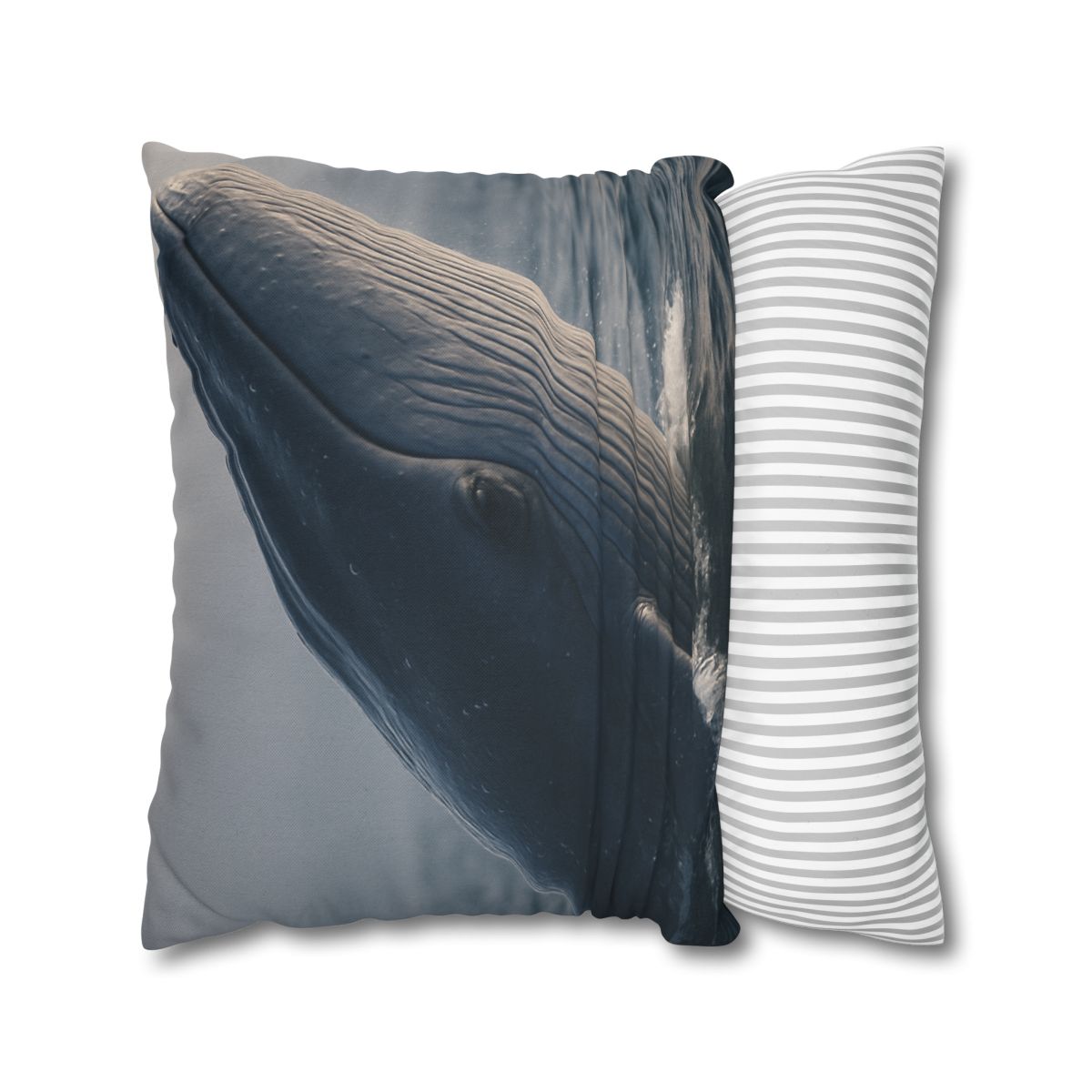 Ocean Song Blue Whale comfortable bedding pillow covers