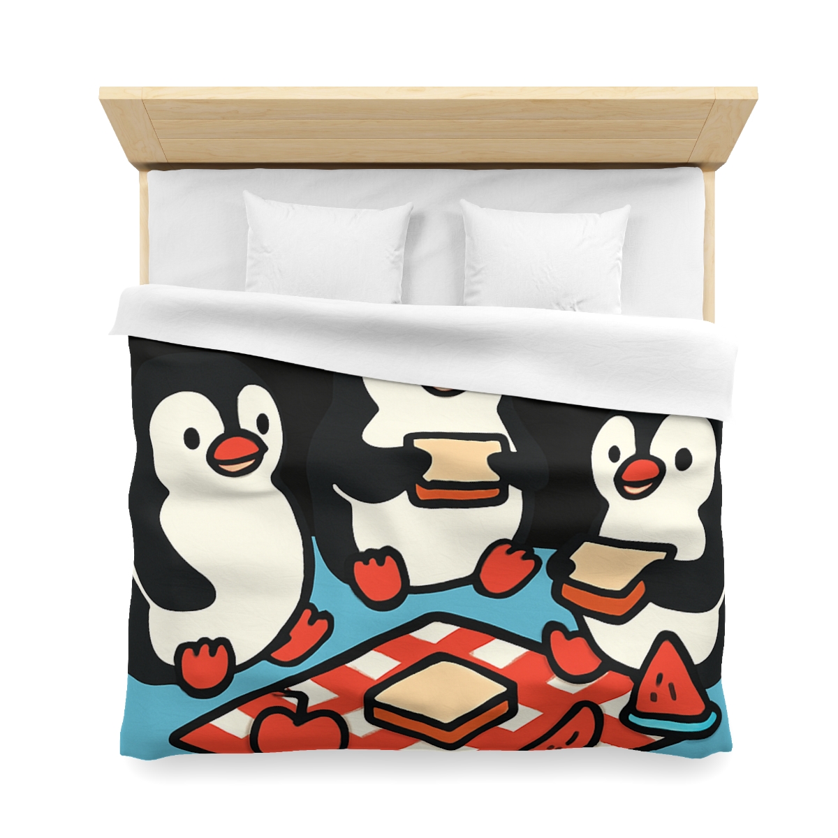 Planet Picnic Penguins soft comforter duvets