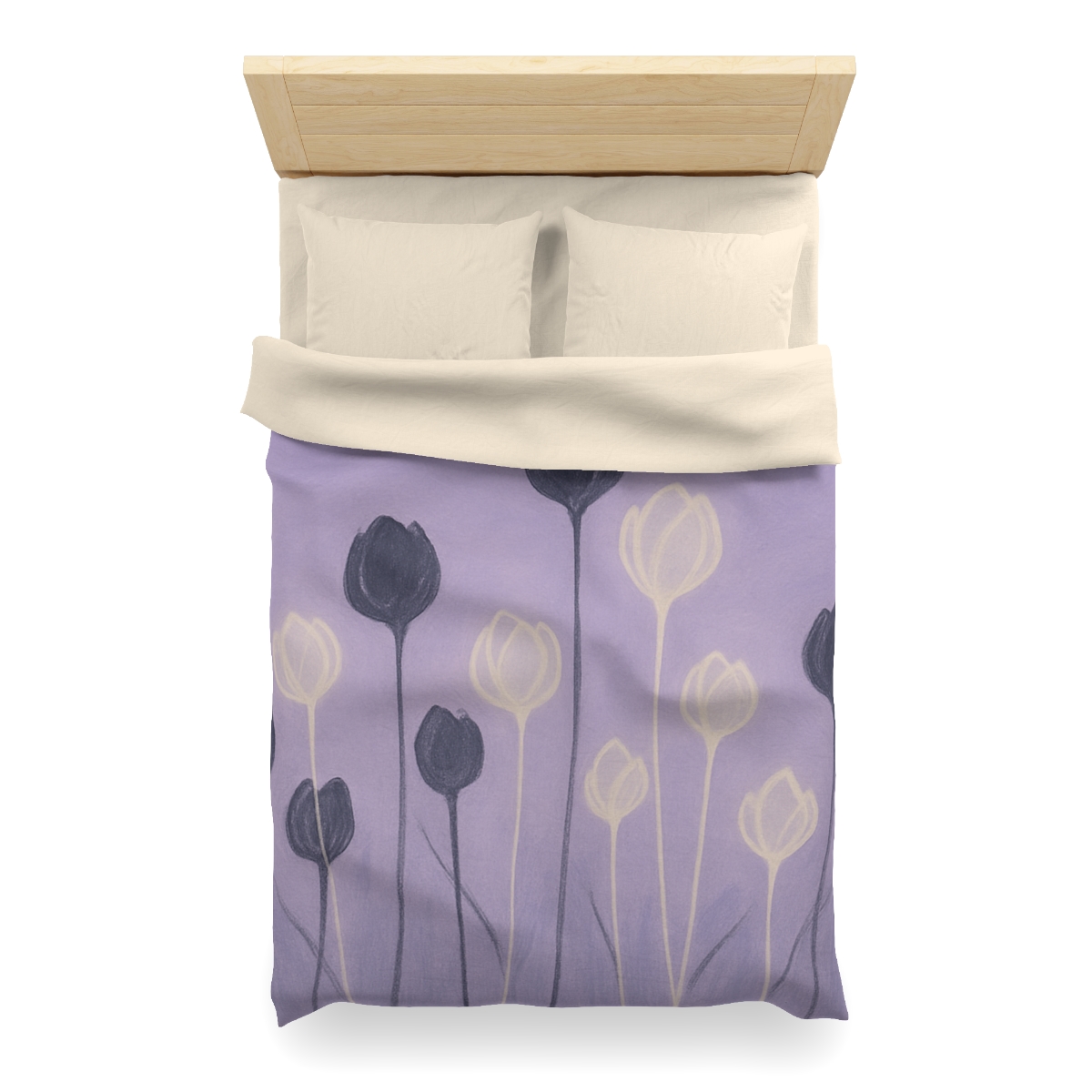 Bud Horizon Silhouette custom duvets