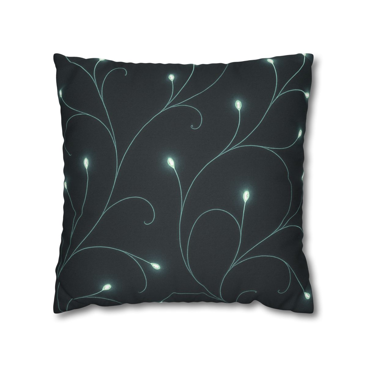 Starlit Vine Constellation designer print pillow cases