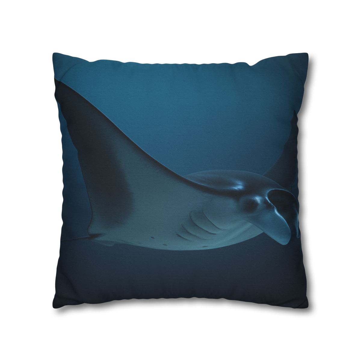 Celestial Glide Manta Ray trendy patterned pillow cases
