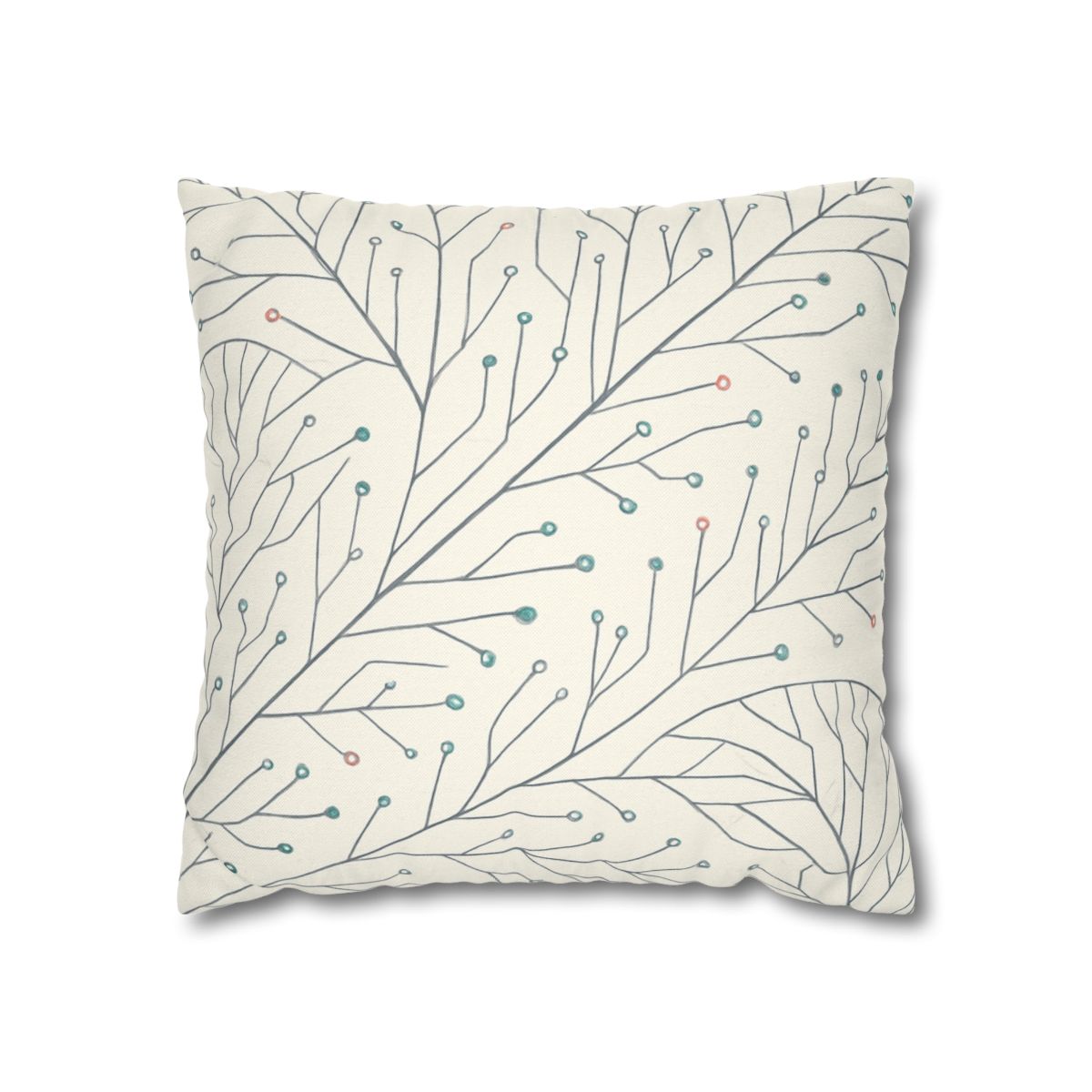Vein Circuit Filigree stylish decorative pillowcases
